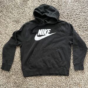 Black Nike Hoodie. Size Large